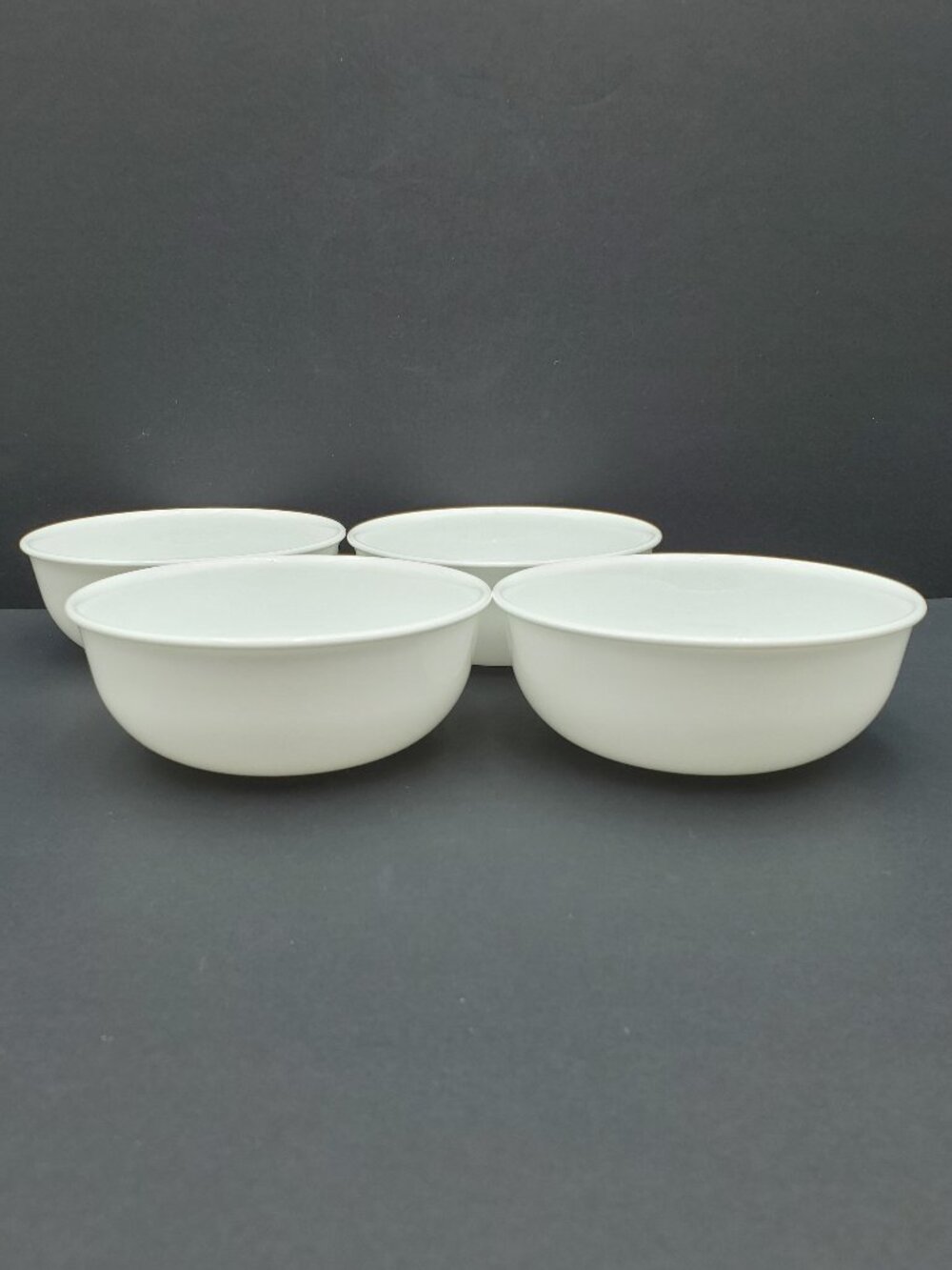 Corelle Winter Frost White Small 16 Ounce Soup Cereal Bowls Corning Dessert Bowl